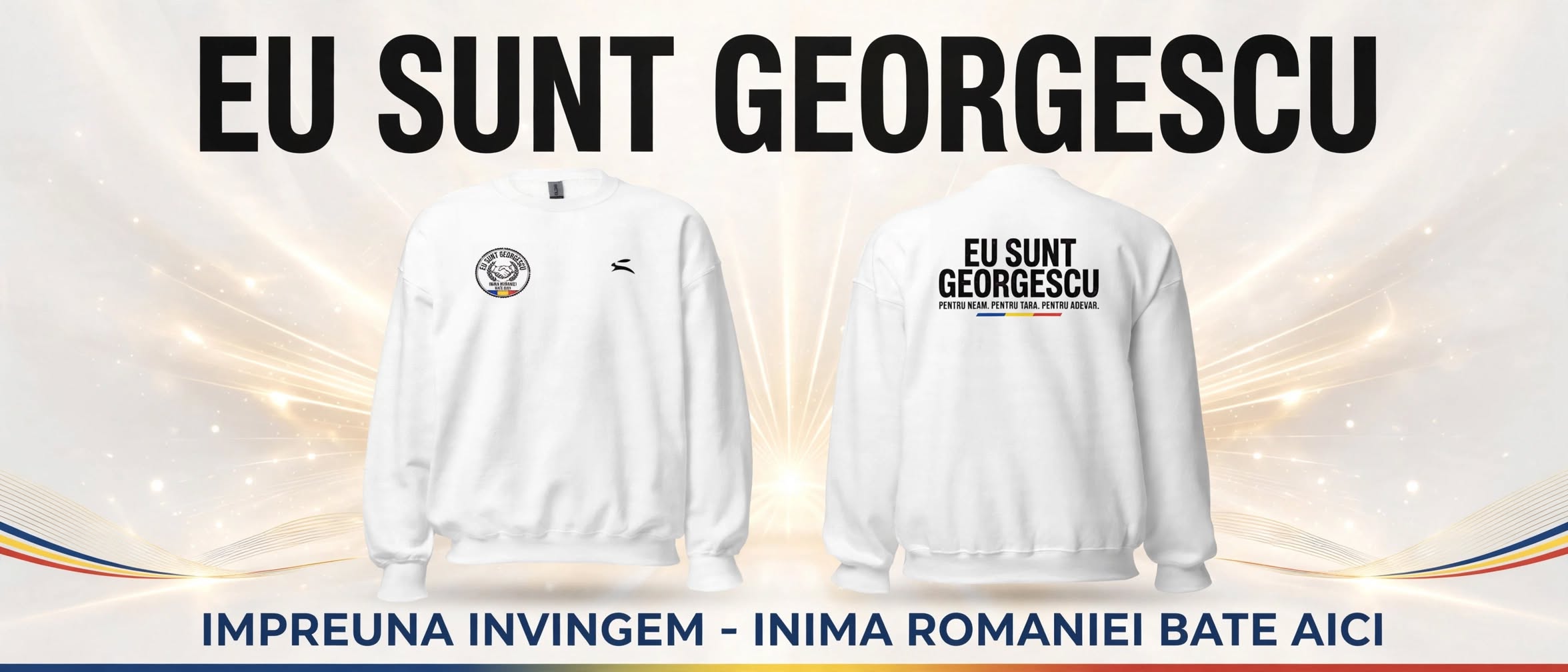 EU SUNT GEORGESCU. TU EȘTI GEORGESCU.