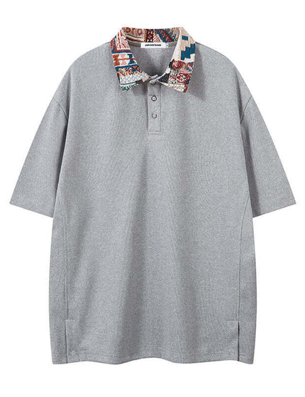 Signature Polo Shirt by Grozavu - Lifestyle Perspective (Pos 4)