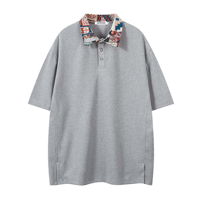 Signature Polo Shirt by Grozavu - Lifestyle Perspective (Pos 4)