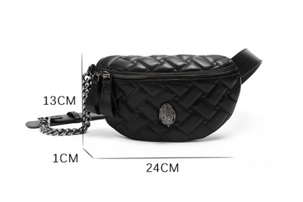 Sac bandoulière en chaîne tête d'aigle