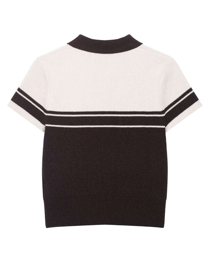 Minimalist Dune Polo detail shot — collar, cuff or waistband construction visible in precise detail