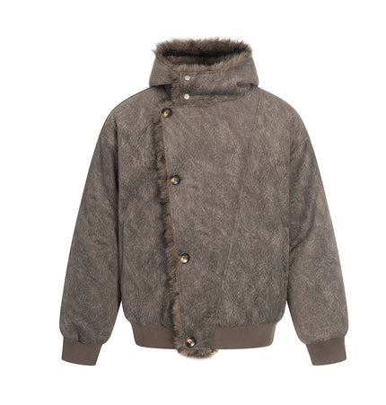 Cotton Collar Fleece Jacket