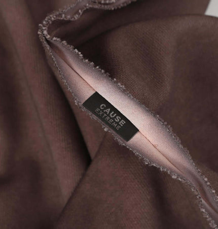 Old Patchwork Hoodie – Loose Fit interior label close-up, showcasing fabric quality and brand details.