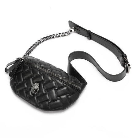 Sac bandoulière en chaîne tête d'aigle