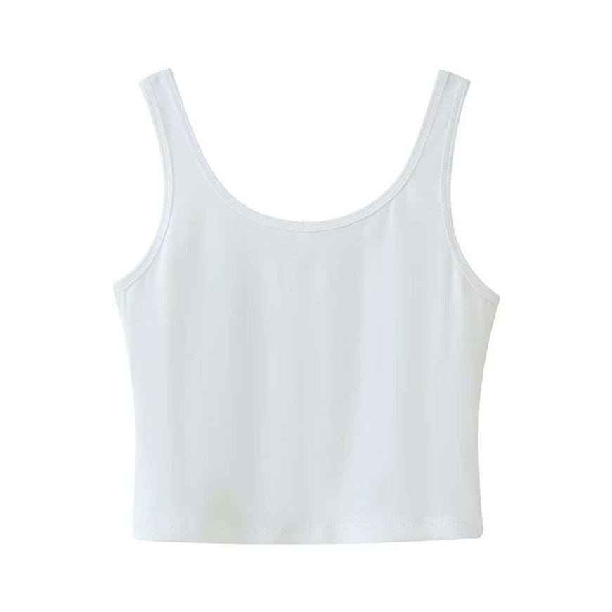 Bead Embroidery Embellished Camisole Top styling detail - Premium Streetwear