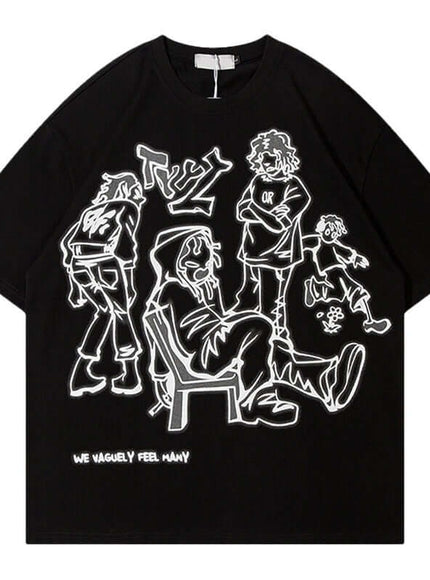 Black short sleeve t-shirt with Grozavu logo