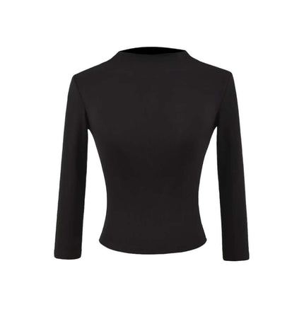 Minimalistisches Slim Fit Crop Top