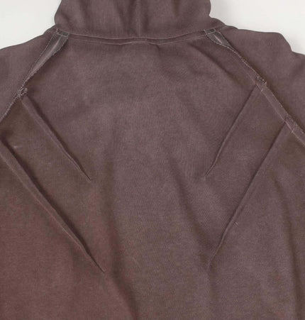 Old Patchwork Hoodie – Loose Fit backside view showing design details and soft fabric texture
