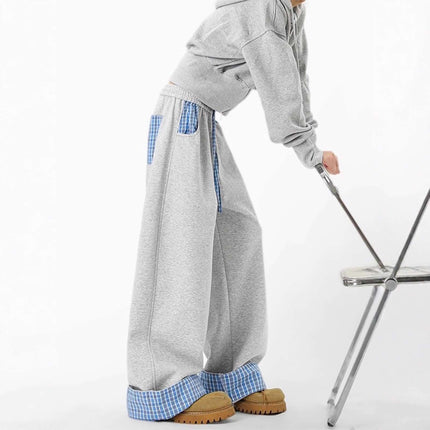 Loose Wide-Leg Sweatpants