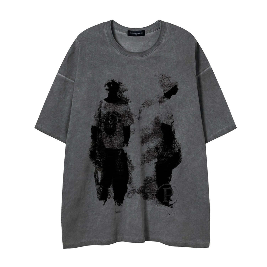Essential T-Shirt by Grozavu - Lifestyle Perspective (Pos 3)