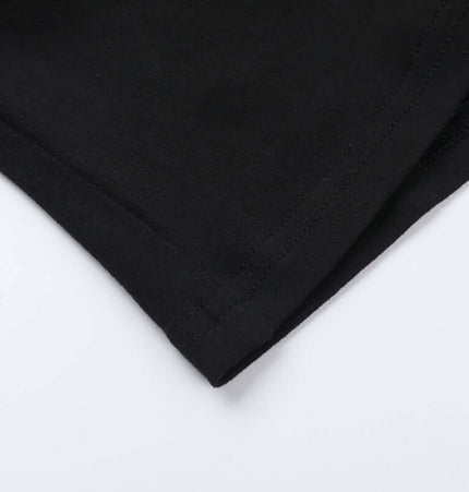 Lace Patchwork VNeck Top – Slim Fit fabric detail showcasing soft stretch and smooth texture.