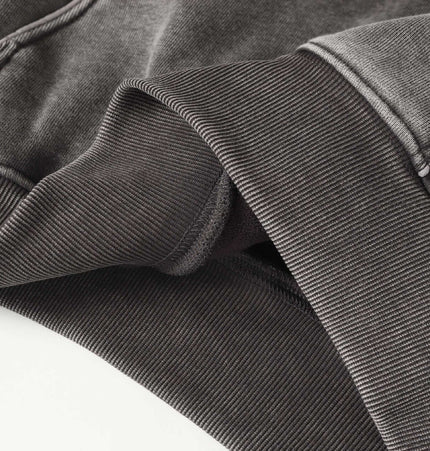 Felpa con Cappuccio Patchwork a Nastro - Vestibilità Ampia