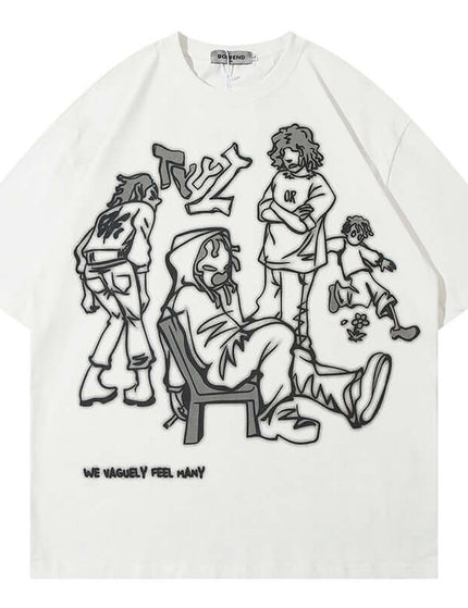 Flawless T-Shirt by Grozavu - Fabric Display (Pos 3)
