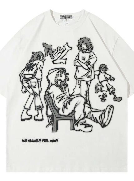 Flawless T-Shirt by Grozavu - Fabric Display (Pos 3)