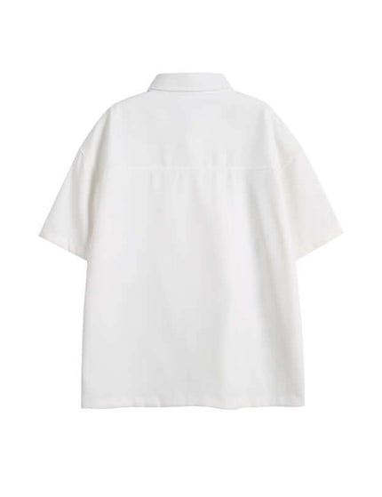 Minimalist T-Shirt by Grozavu - Fabric Display (Pos 2) #1