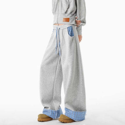 Loose Wide-Leg Sweatpants