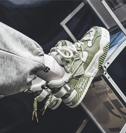 3D-gedruckte atmungsaktive Freizeitsneaker