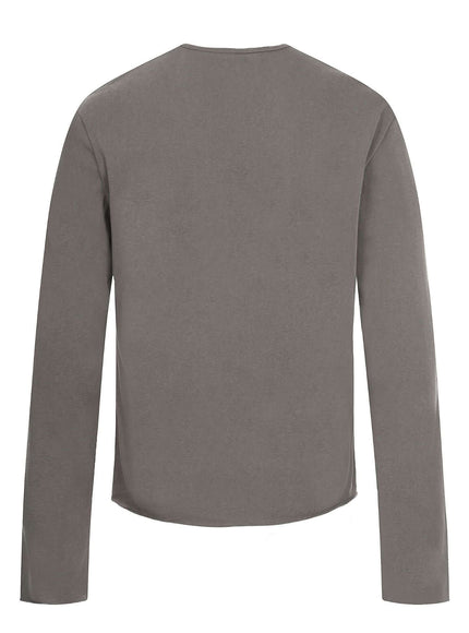 Iconic Long Sleeve Shirt by Grozavu - Fabric Display (Pos 2)
