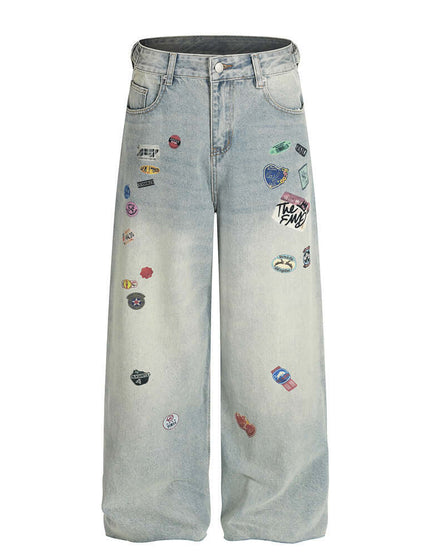 Relaxed Jeans by Grozavu - Detail Angle (Pos 1)
