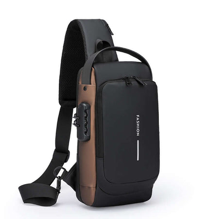 Bolsa de Pecho para Motocicleta con Cerradura de Contraseña