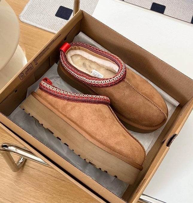 Ethnische Gewebte Stil Schneestiefel