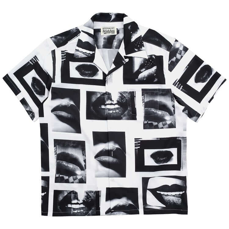 Maison Grozavu Crafted Ecru Shirt in signature tone — front view showing the tailored side seam