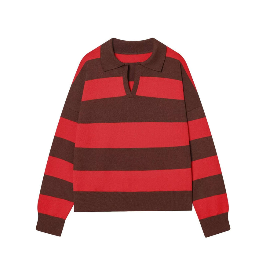 Maison Grozavu Ivory Sweatshirt Series in signature tone — front view showing the reinforced stitching on the hem