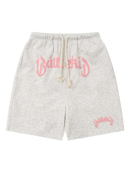 black summer pants with Grozavu logo