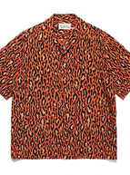 Red leopard print
