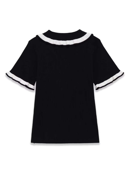 Minimalist Polo Shirt by Grozavu - Craftsmanship Detail (Pos 6)