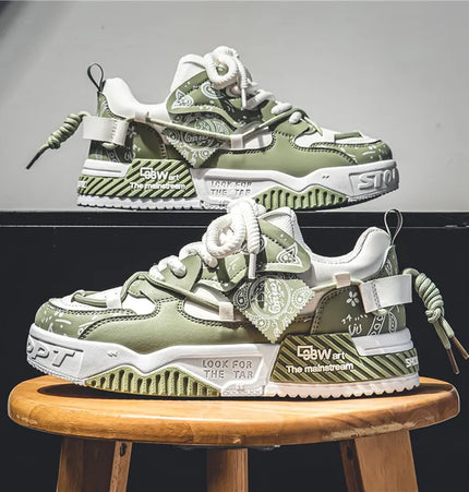 3D-gedruckte atmungsaktive Freizeitsneaker