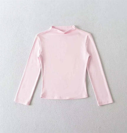 Minimalistisches Slim Fit Crop Top