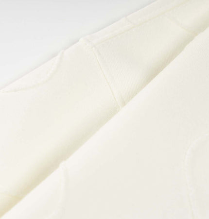 Embroidered Letter Hoodie – Loose Fit fabric texture close-up, showcasing softness and quality for streetwear style.