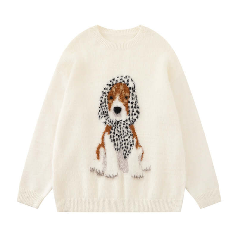 Model wearing Black essential heavyweight crewneck by Grozavu