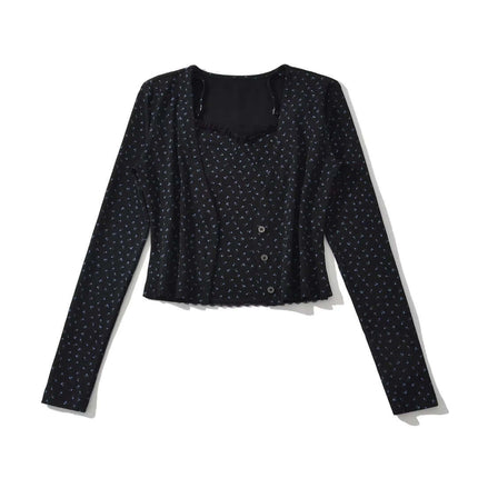 Stripe VNeck Cardigan – Casual Fit