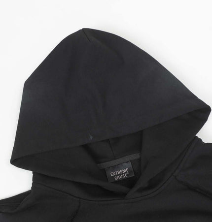 Creative Vintage Hoodie – Loose Fit with a stylish black hood and soft fabric, perfect for casual streetwear.