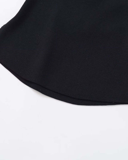 Maison Grozavu Sable Tank Loom in signature tone — front view showing the precise sleeve cut