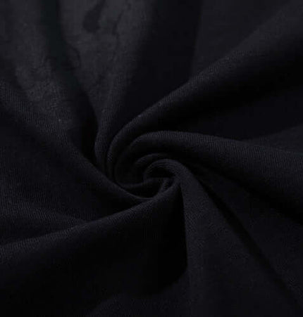 Butterfly Print TShirt – Loose Fit fabric close-up showcasing premium cotton texture.