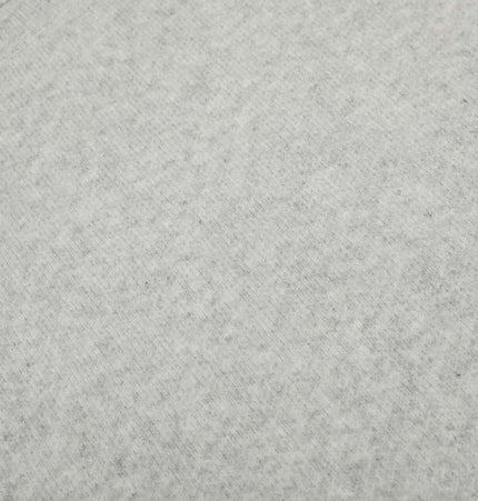 Semi-High Neck Simple Knit Sweater in soft gray with a textured fabric, perfect for casual comfort and style.