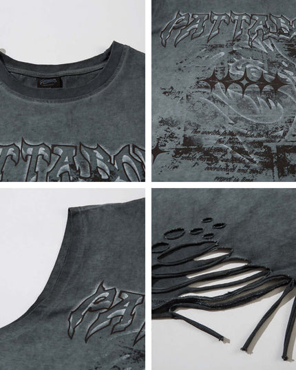 Maison Grozavu Sleek Dune Tank in signature tone — front view showing the reinforced stitching on the hem