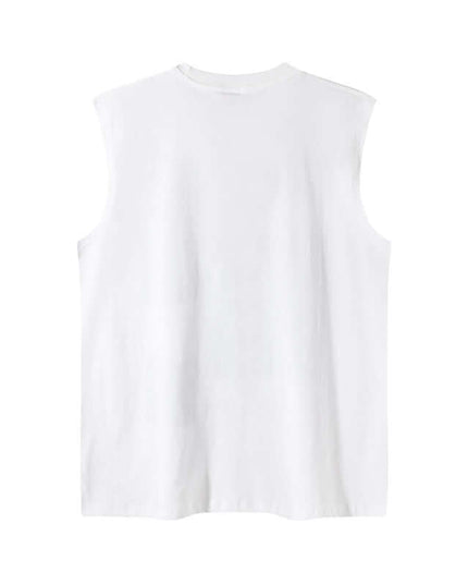 Maison Grozavu Phantom Tank Silhouette — second colourway front view with clean construction visible