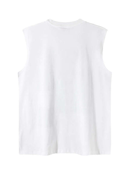 Back view of Black rhinestone number sleeveless summer by Grozavu