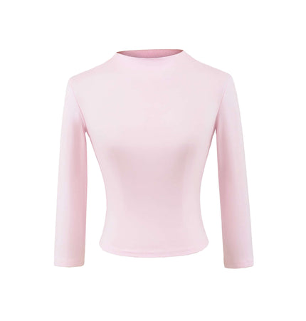 Hochgeschlossenes Stretch-Top