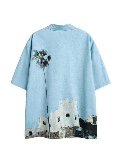 Avant-Garde T-Shirt by Grozavu - High-Quality Texture (Pos 2)