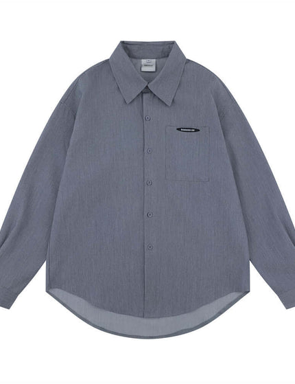 Iconic Long Sleeve Shirt by Grozavu - Close-up (Pos 5) #1