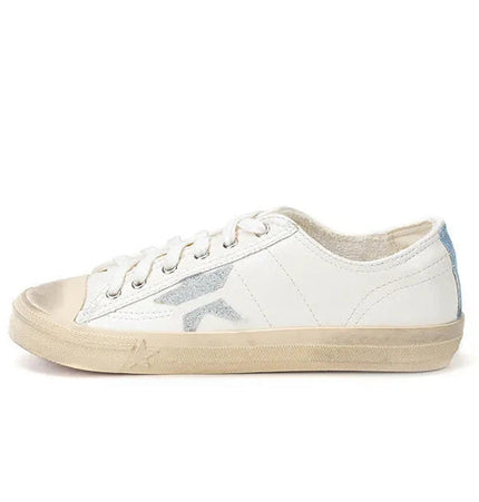 Rindsleder Schnürschuhe im Retro-Star-Stil