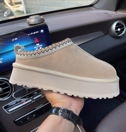 Ethnische Gewebte Stil Schneestiefel