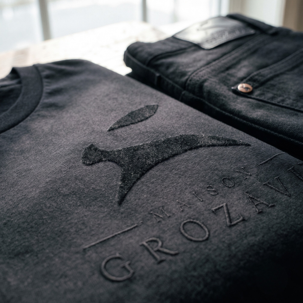 Grozavu garment shown in the Luxury Is Something You Feel section