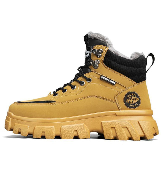 Suede High Top Winter Martin Boots