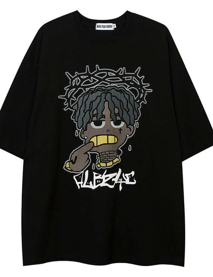 Exclusive T-Shirt by Grozavu - Modern Silhouette (Pos 1)